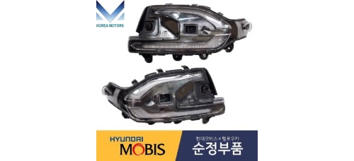MOBIS FACE SIDE MIRROR LED REPEATER LAMP MODULE SET FOR HYUNDAI PALISADE 2018/12-21 MNR